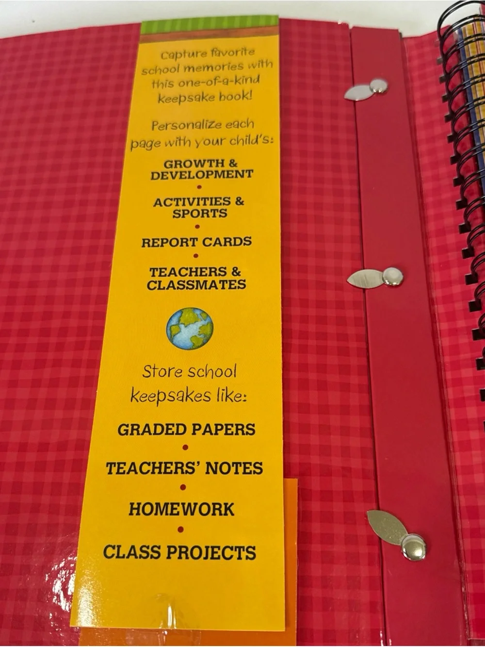 School Years Memory Keeper Preschool-12th by SUSAN WINGET Photo Album Scrapbook